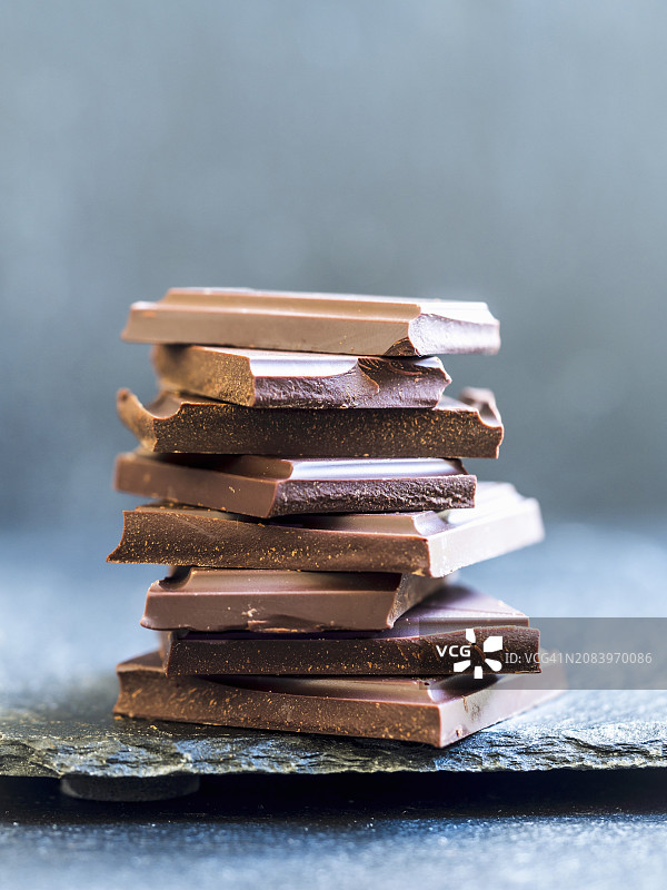 一堆不同的巧克力图片素材
