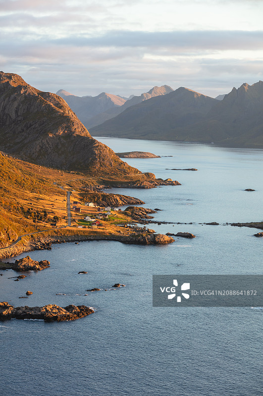 挪威和罗弗敦图片素材