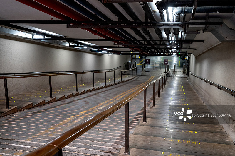 地下通道图片素材