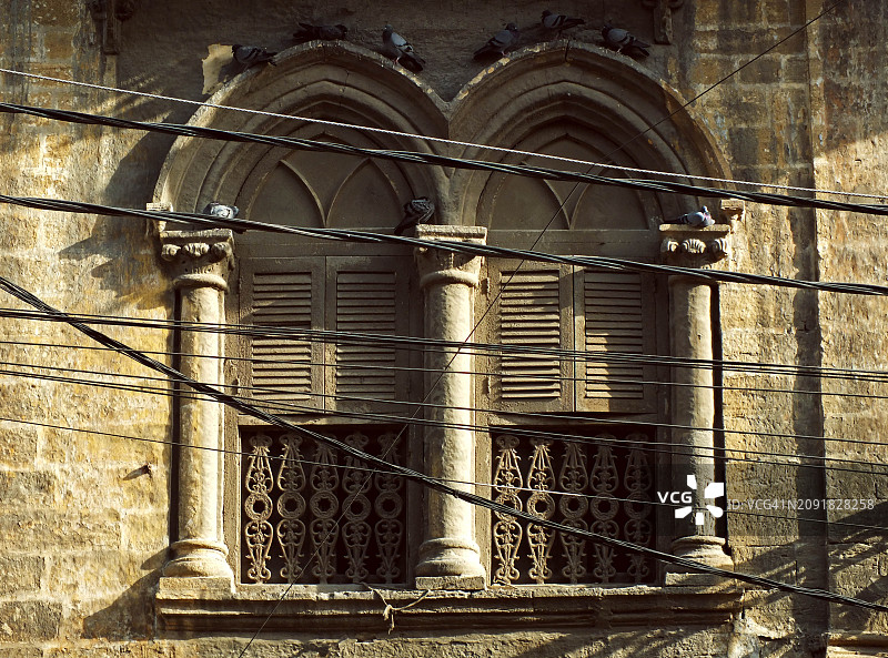 昔日的老建筑图片素材