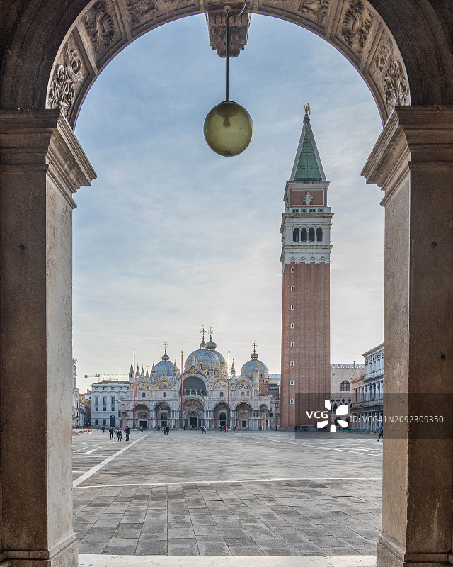 威尼斯圣马可广场图片素材