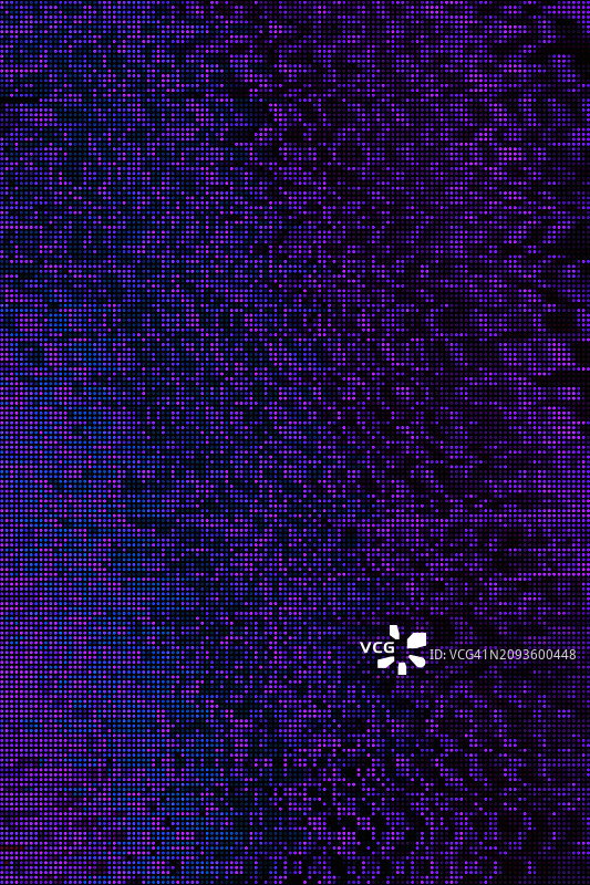 抽象LED屏幕纹理，点状电视背景，半色调点，运动故障交错单色扭曲纹理未来主义设计与圆形单色颜色变化水平条纹图案。数字信号，广播错误图案图片素材