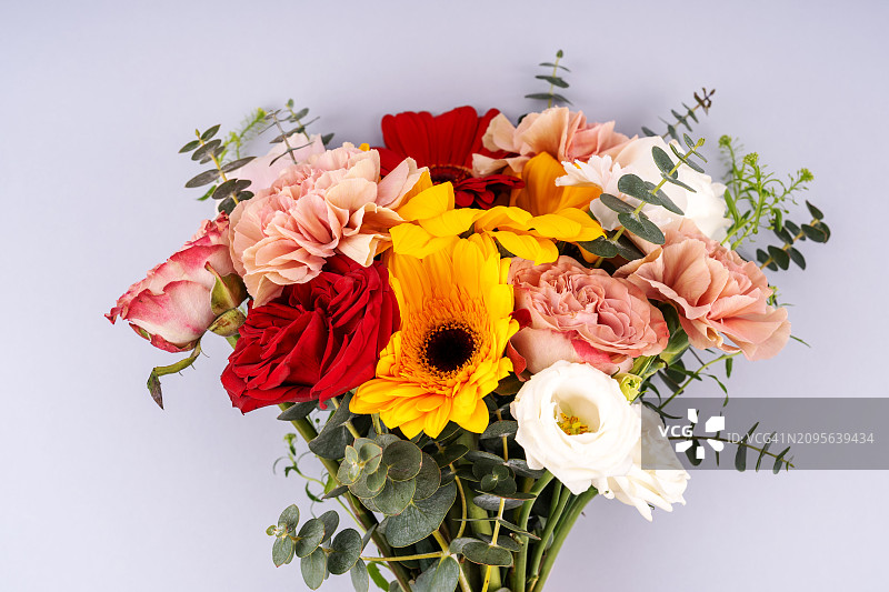 混合花束图片素材