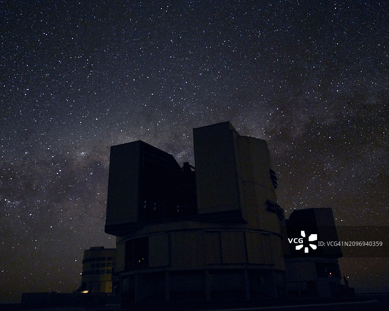 智利ESO酒店和帕拉纳尔山天文台外景图片素材