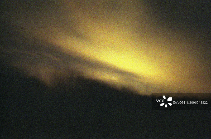 颗粒感日落图像图片素材