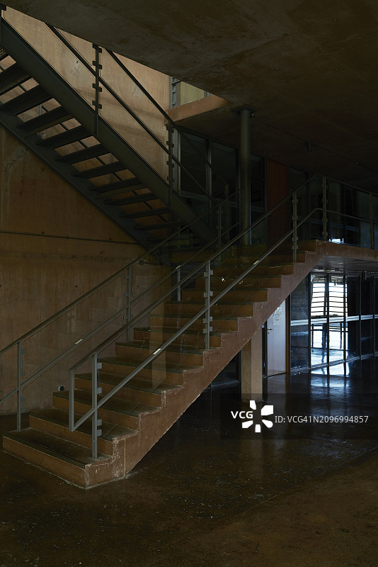 帕拉纳尔天文台欧洲南方天文台酒店内的楼梯图片素材