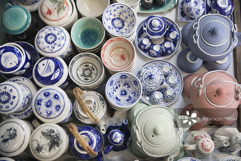 什锦茶具图片素材