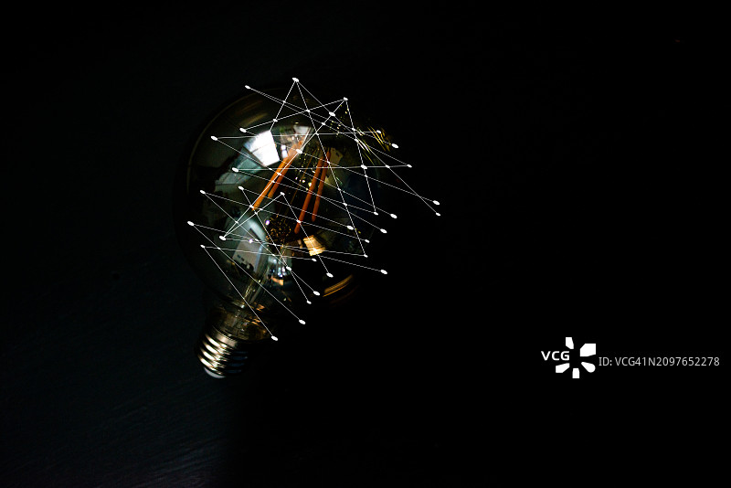 灯泡概念图片素材