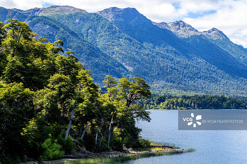 自然，七湖之路，内乌肯，巴塔哥尼亚，阿根廷图片素材