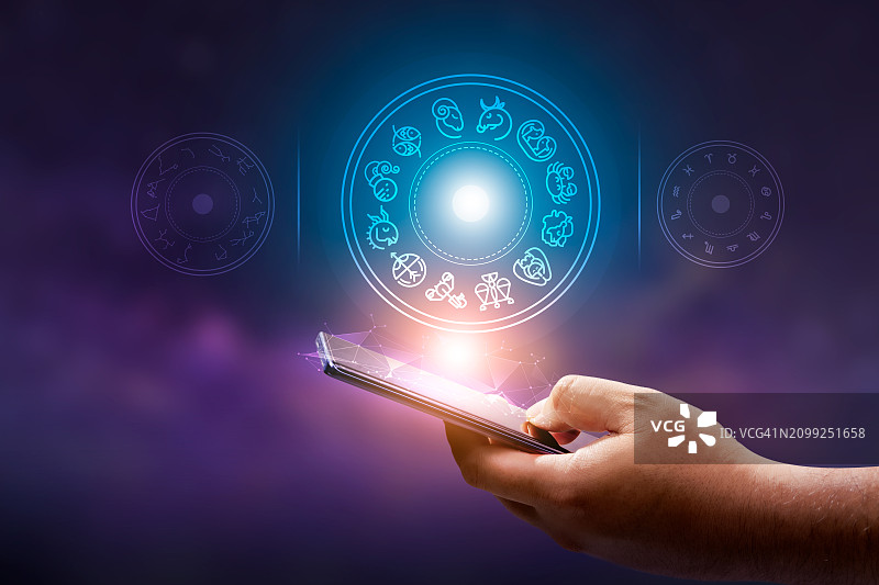 包含星座、概念、预测、星座运势、信仰的占星图片素材