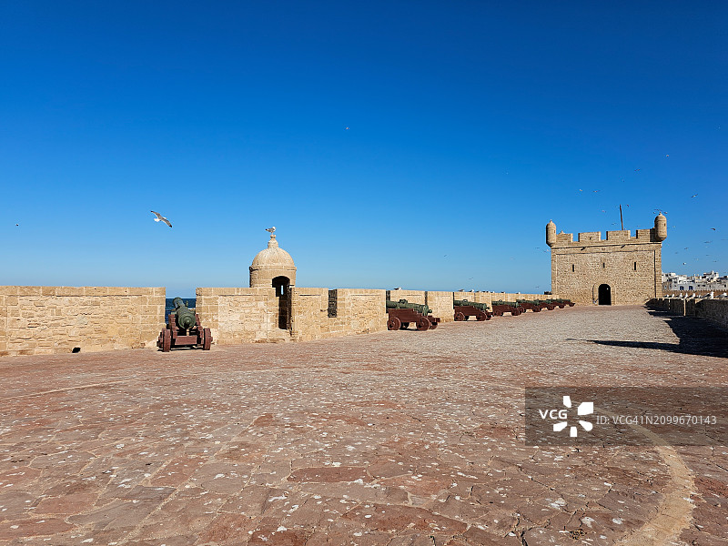 索维拉港口的堡垒图片素材