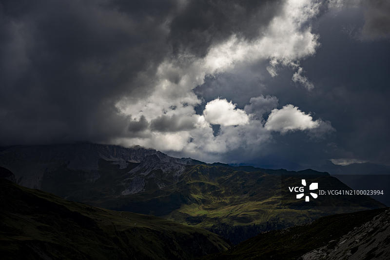 奥地利蒙塔丰山脉图片素材