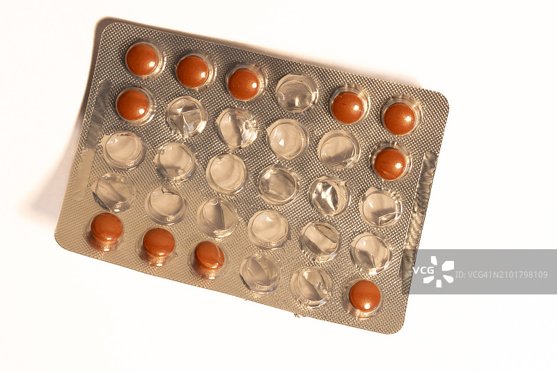 药丸泡罩包装图片素材