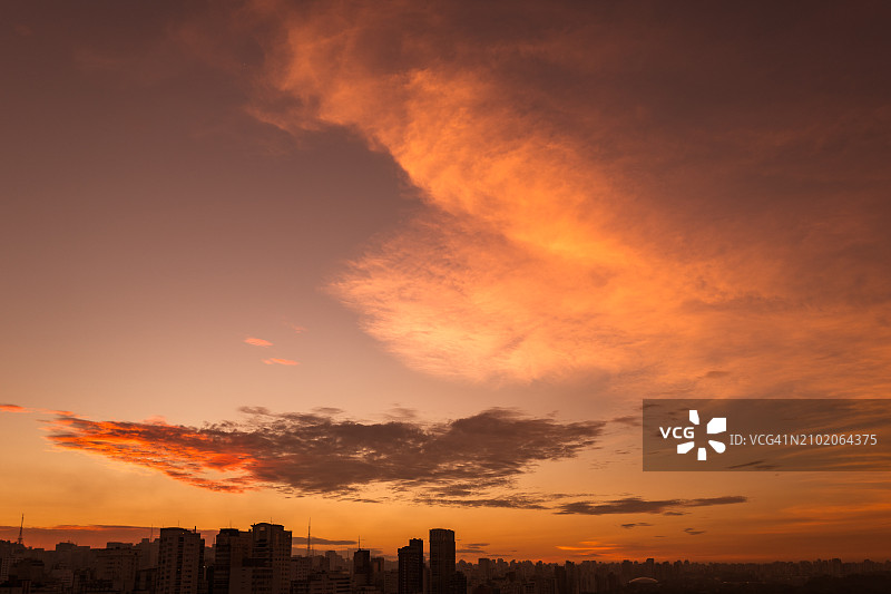 圣保罗天际线图片素材