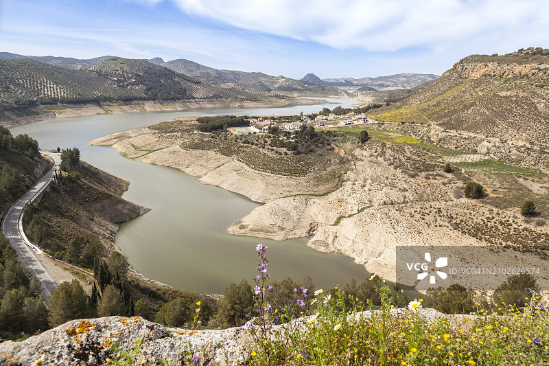 伊斯纳哈尔水库景色图片素材