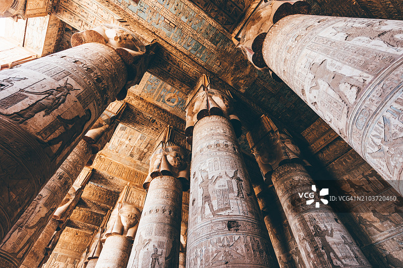埃及奎纳丹德拉神庙图片素材