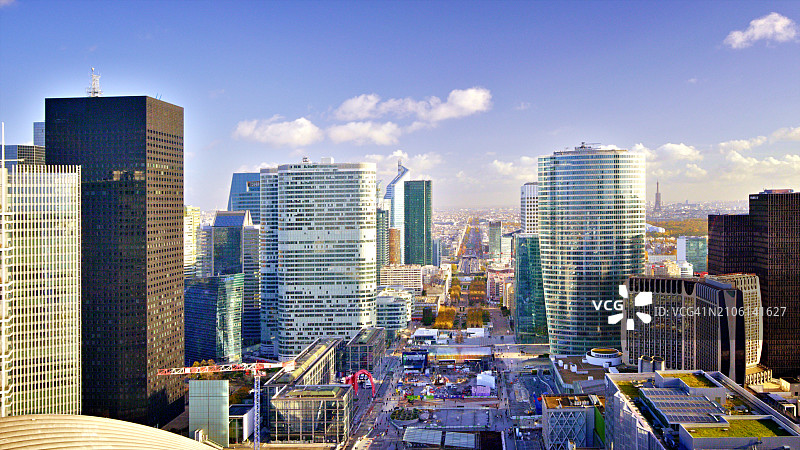 巴黎金融区图片素材