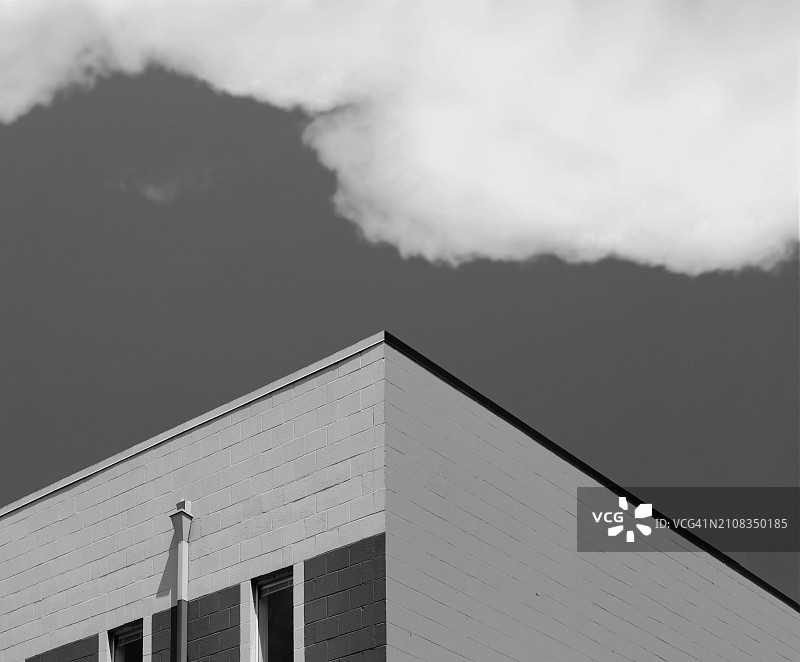 黑白建筑图片素材