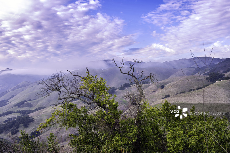 美国加利福尼亚州帕索罗布尔斯山区风光图片素材