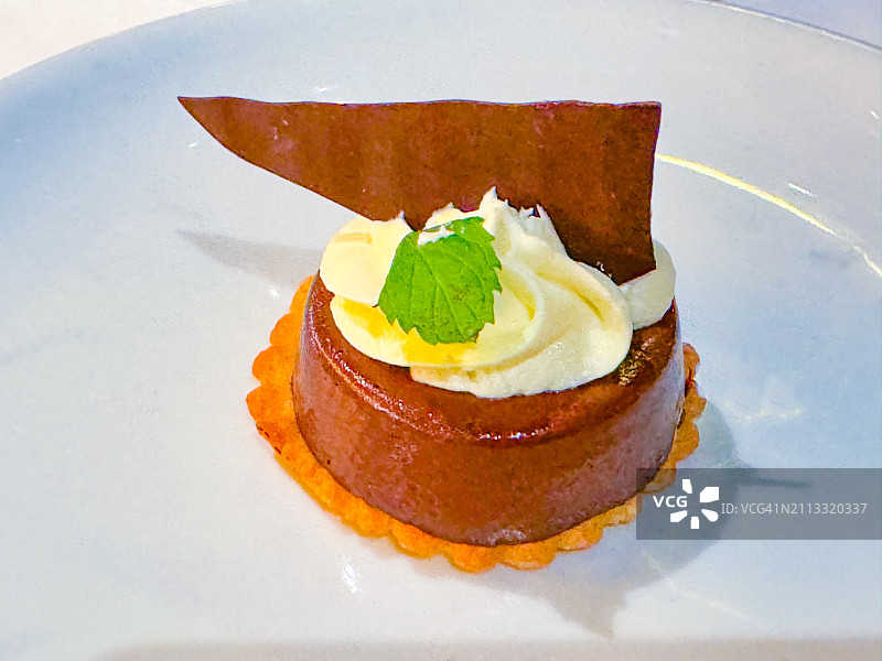 巧克力甜点图片素材