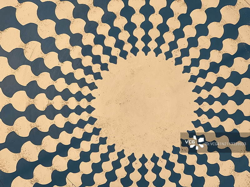 太阳形状抽象背景中的几何圆图片素材