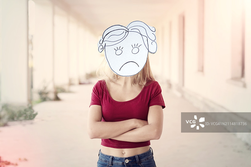 沮丧的概念图片素材