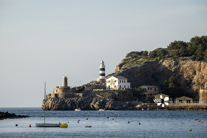 西班牙马略卡岛索列尔港图片素材