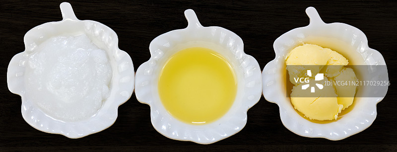 多样化的食用脂肪图片素材