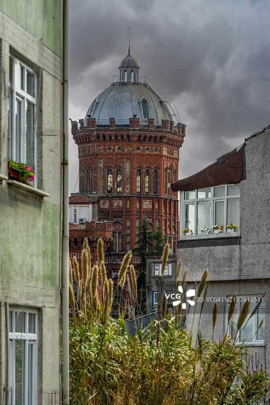 伊斯坦布尔老城区的历史街区：费内尔、巴拉特和艾凡萨赖图片素材