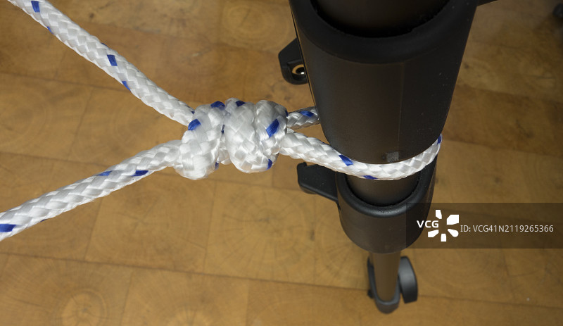 打结的绳子图片素材