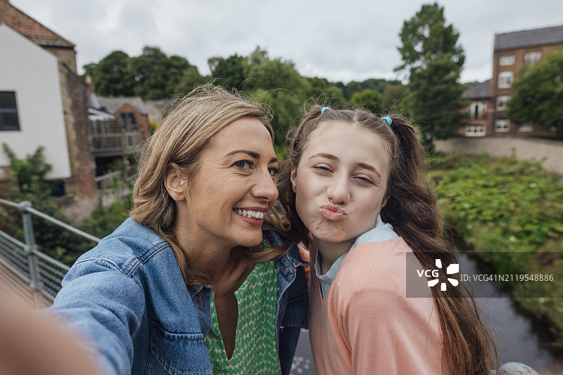 母女自拍图片素材