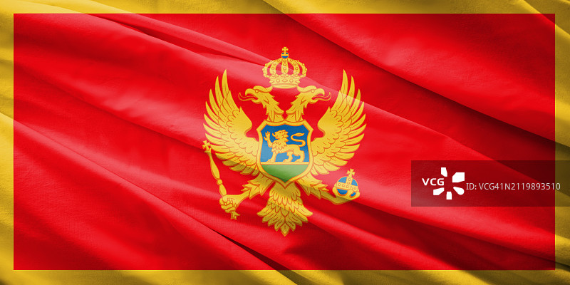 黑山国国旗图片素材