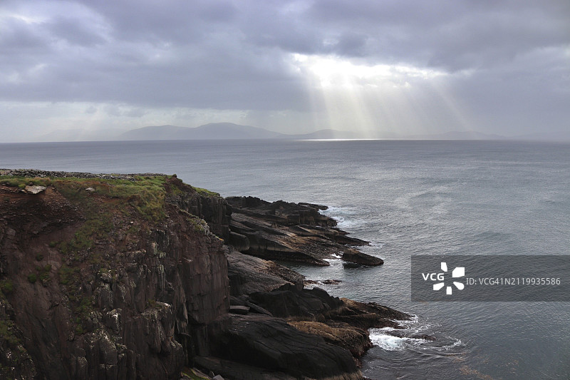 丁格尔半岛海景，爱尔兰图片素材