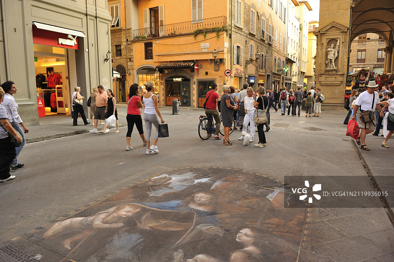 佛罗伦萨卡利马拉街图片素材