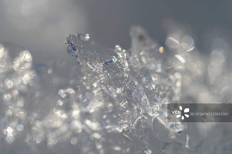 水花飞溅特写图片素材