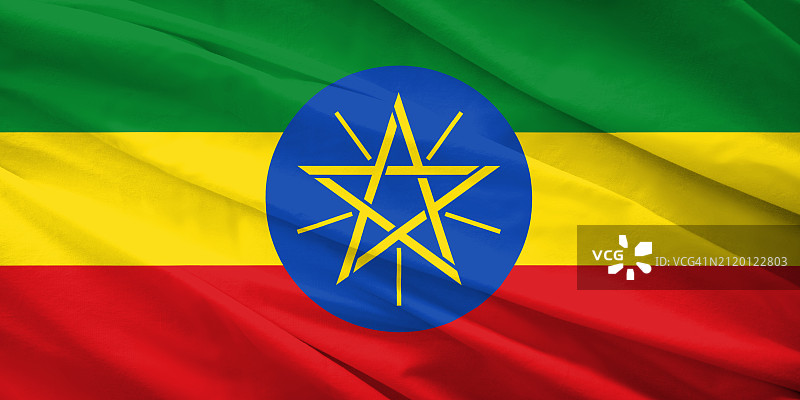 埃塞俄比亚国旗图片素材