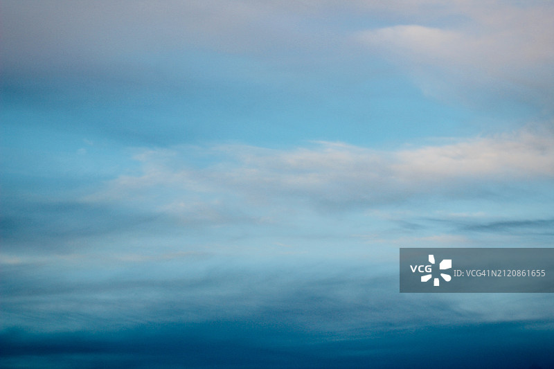 日落时分的美丽云景图片素材