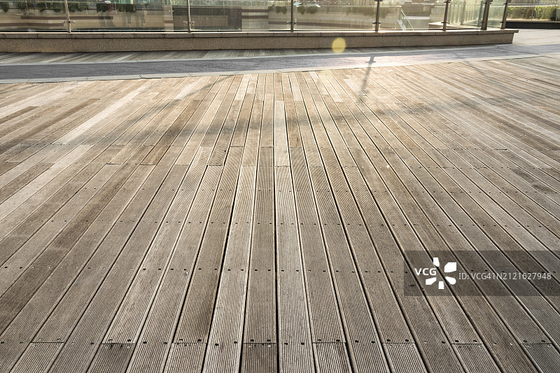 木地板平台图片素材