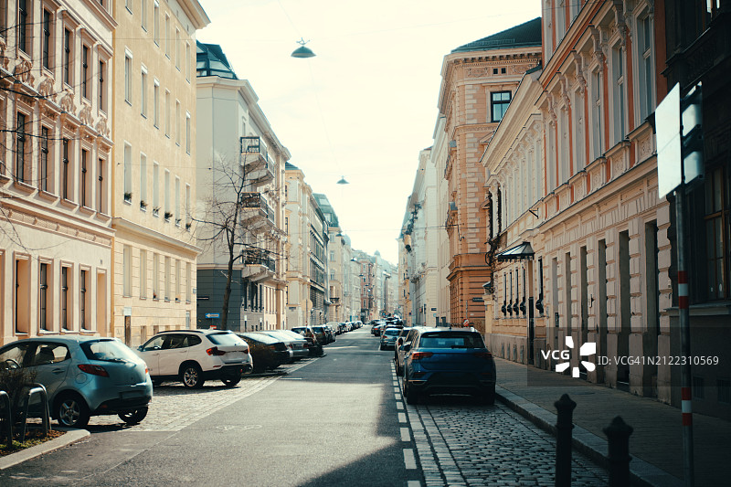 维也纳的奥地利建筑街景图片素材