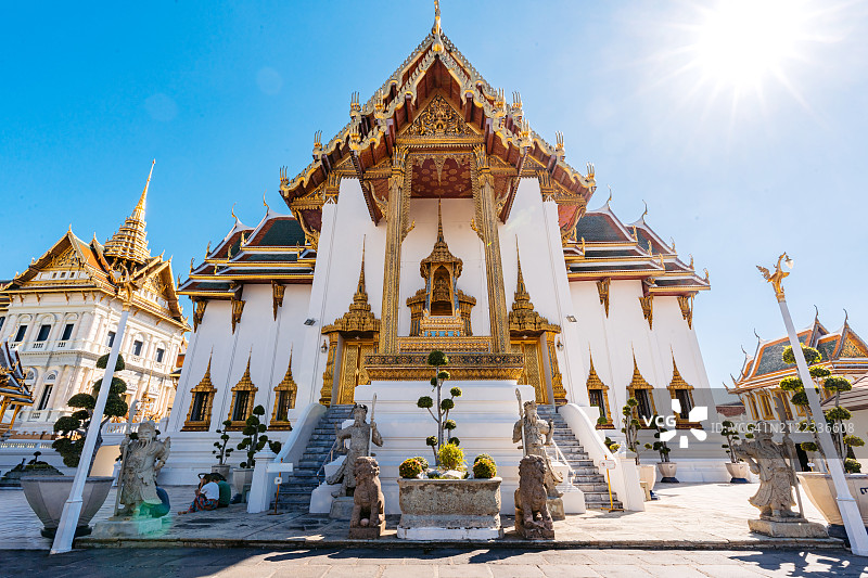 泰国曼谷大皇宫兜率摩诃巴萨殿图片素材