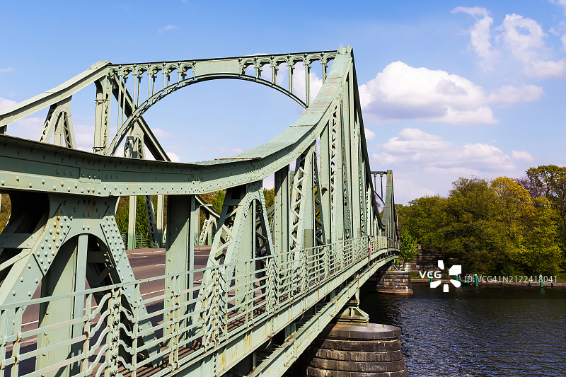 柏林和波茨坦之间的格利尼克桥图片素材