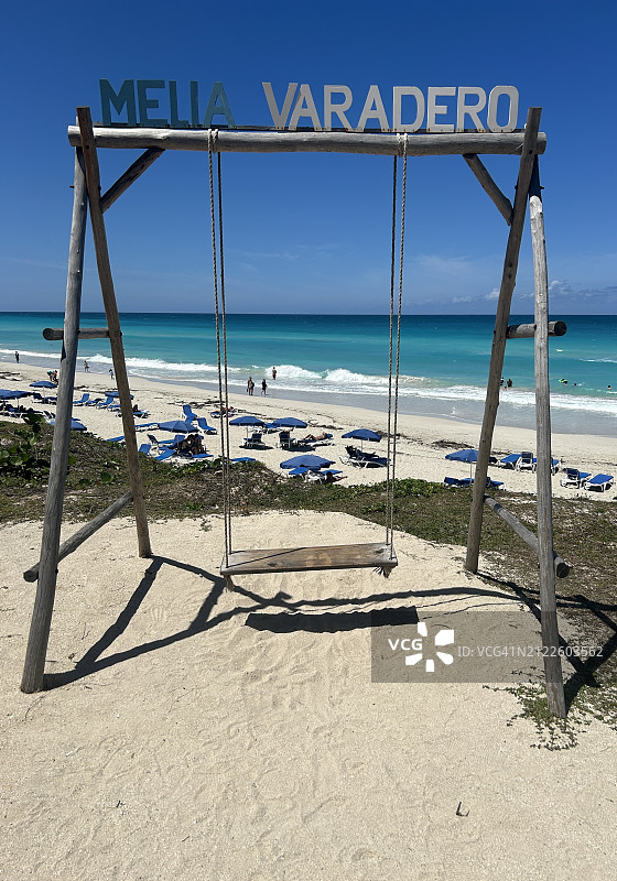 古巴巴拉德罗海滩图片素材