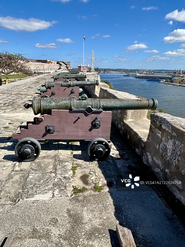 古巴哈瓦那圣查尔斯堡图片素材