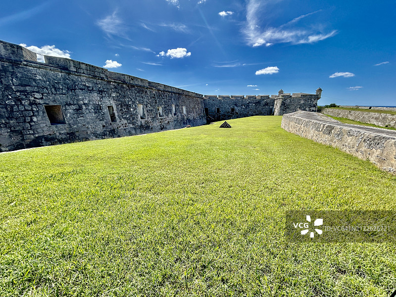 古巴哈瓦那圣查尔斯堡图片素材
