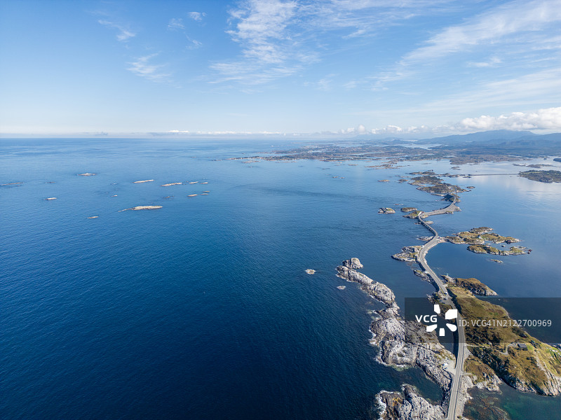 挪威大西洋公路风光图片素材