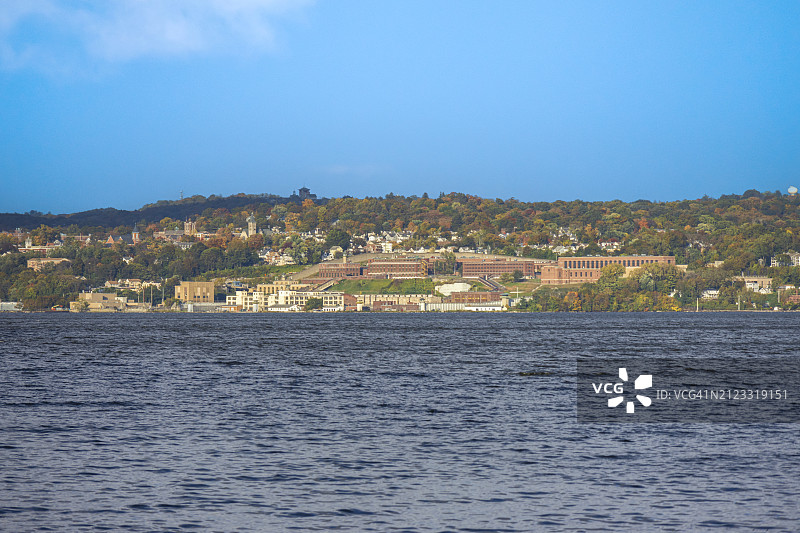 从纽约州奈ack看威斯特彻斯特图片素材