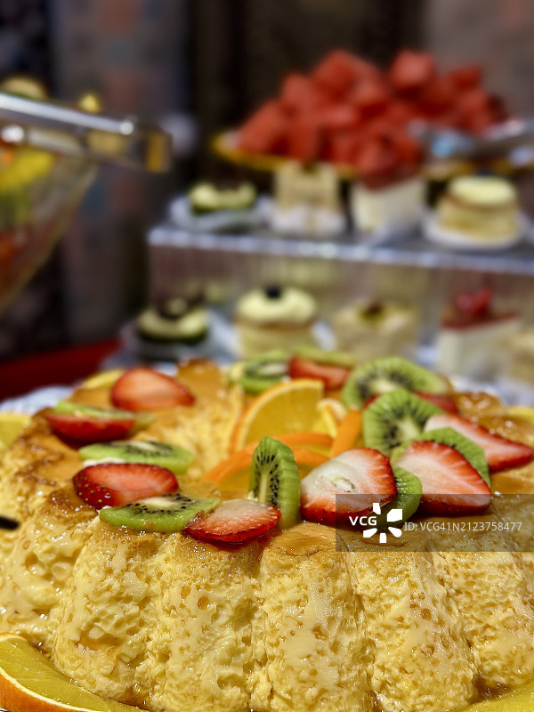 阿联酋阿布扎比，餐盘美食特写图片素材