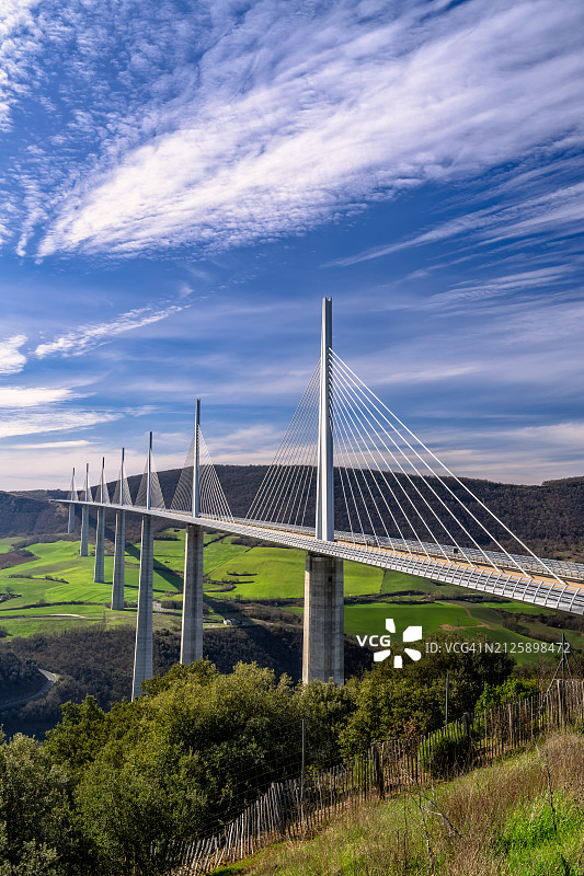 法国米洛高架桥图片素材