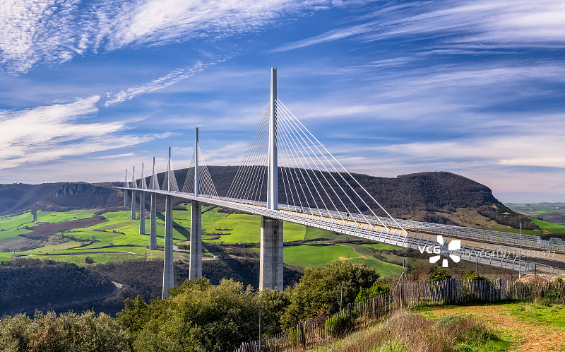 法国米洛高架桥图片素材