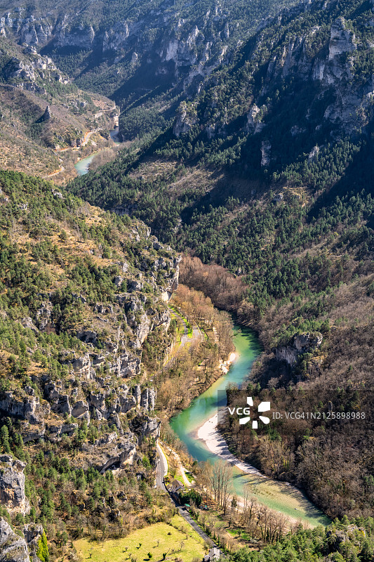 法国塔恩峡谷风光图片素材